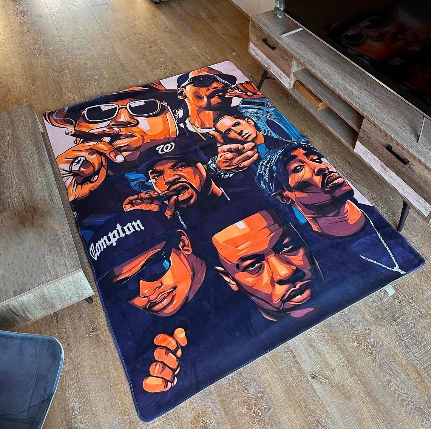 Custom Rapper Rug
